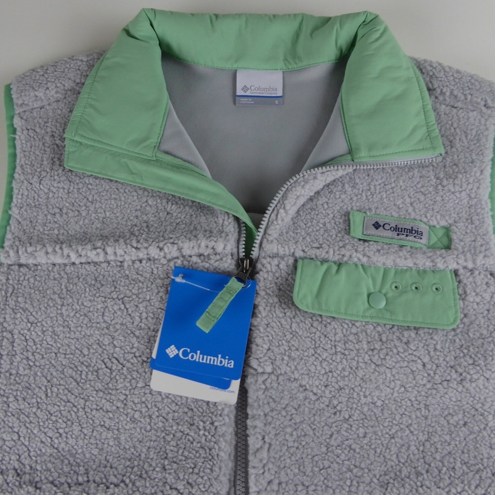 Columbia Heavy Weight Harborside Fleece Vest NWT - Picture 2 of 7